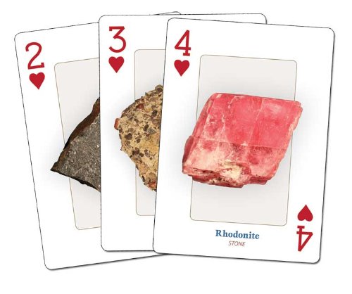 Rocks And Minerals Playing Cards