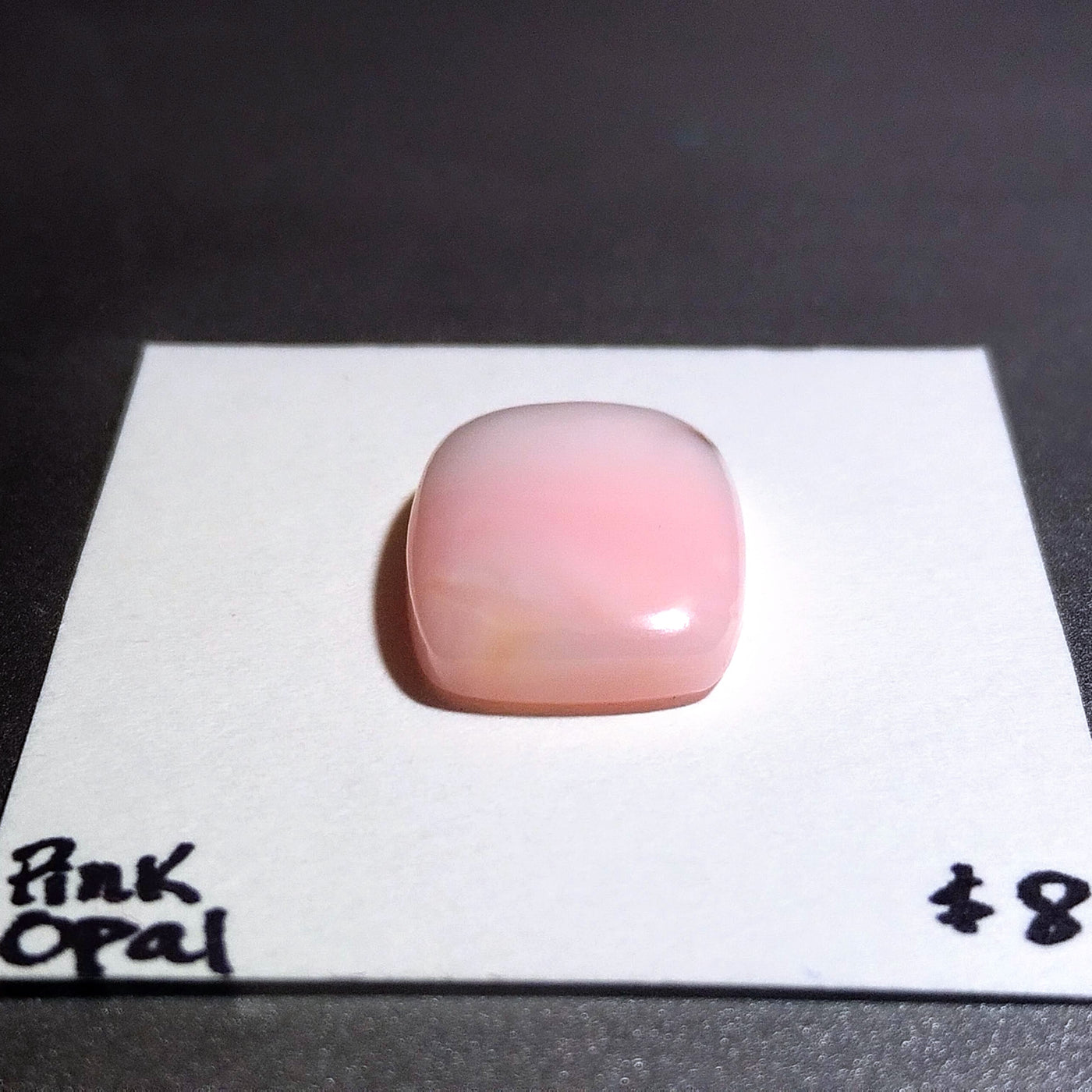 PIO-1000 Pink Opal Cabochon