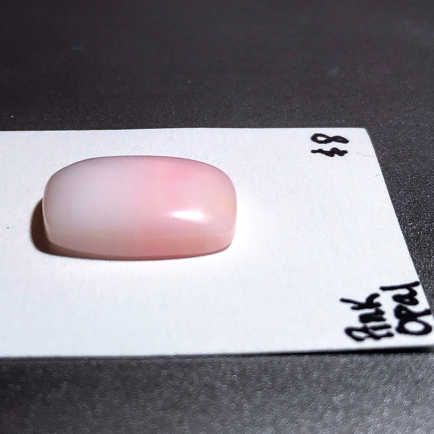 PIO-1000 Pink Opal Cabochon