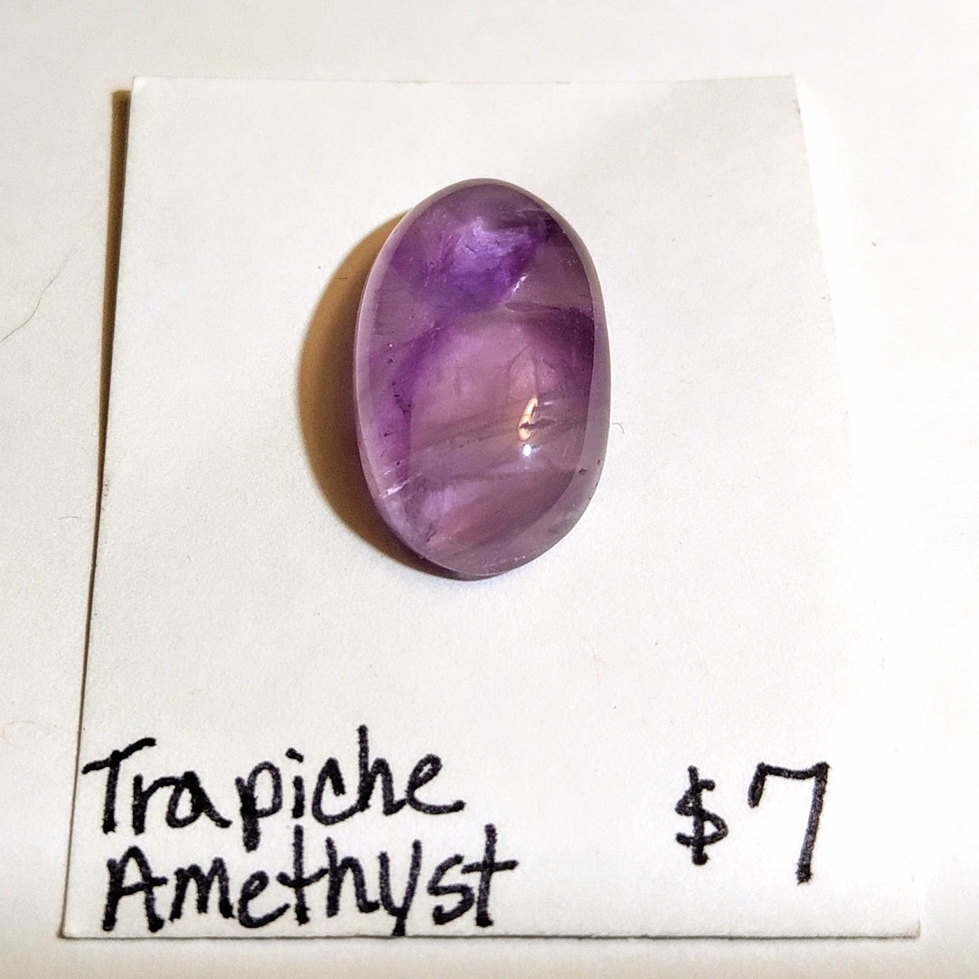 AME-1004 Trapiche Amethyst Cabochon