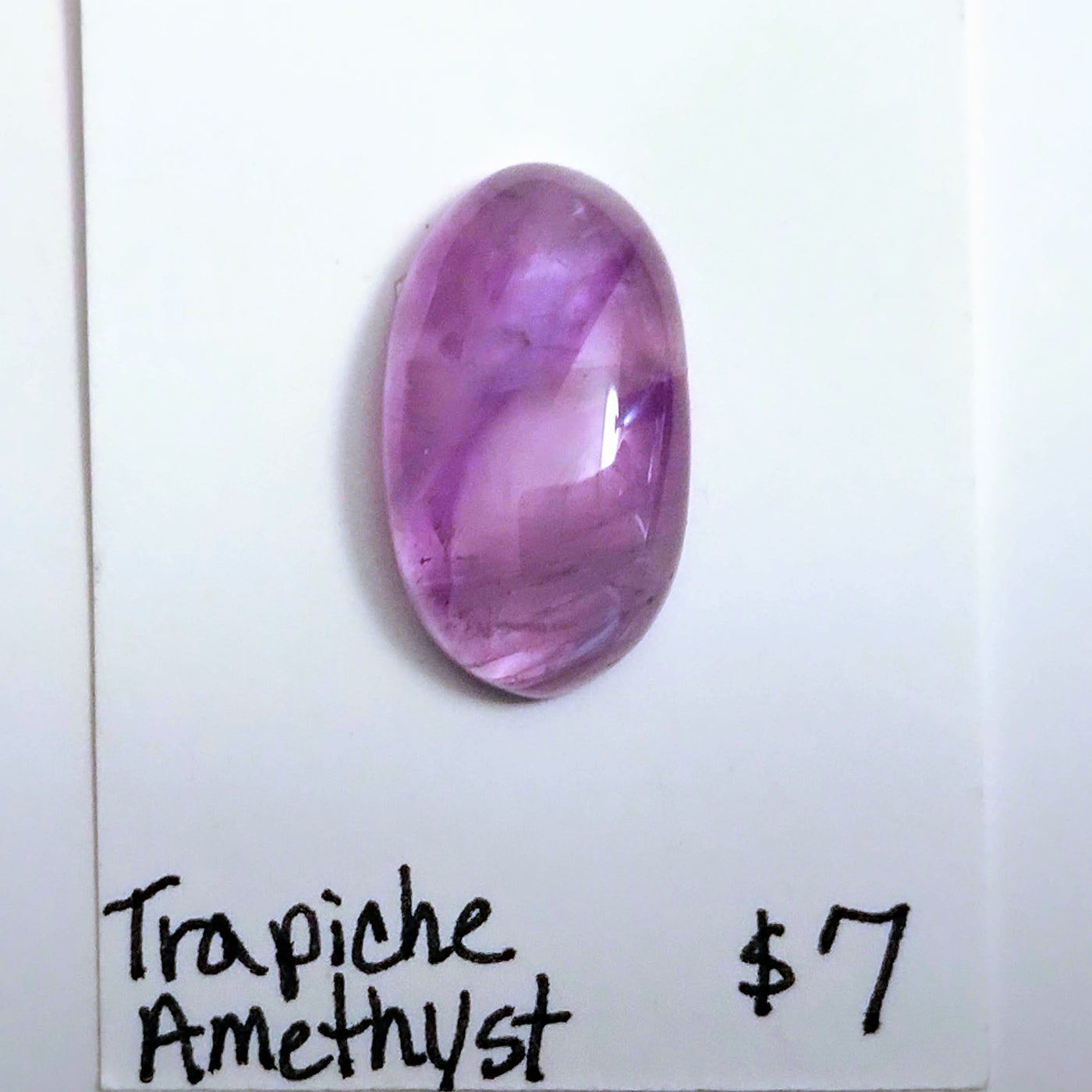 AME-1004 Trapiche Amethyst Cabochon