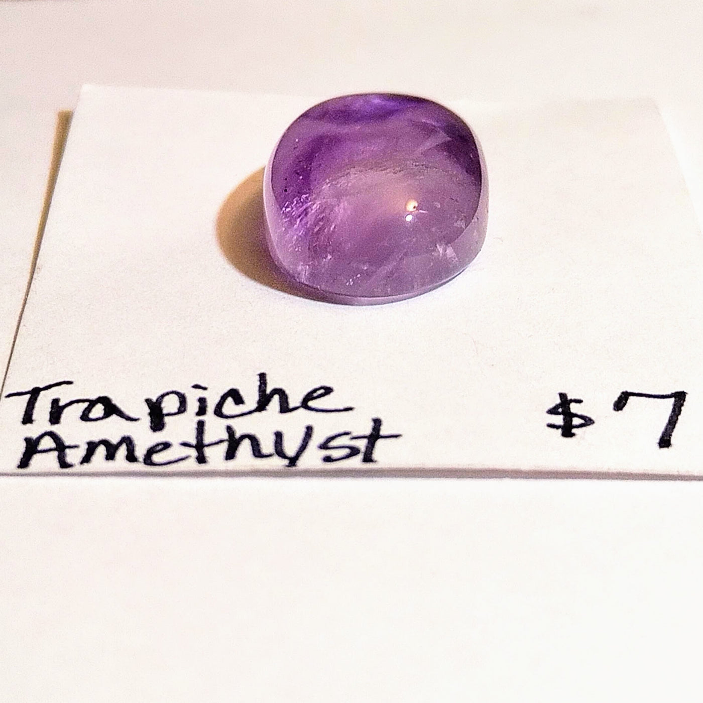 AME-1004 Trapiche Amethyst Cabochon