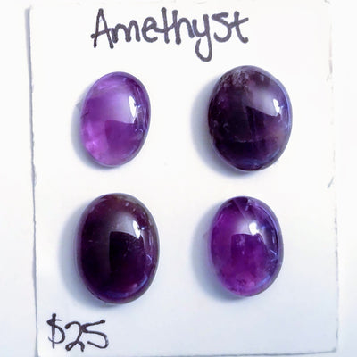 AME-1007 Amethyst Cabochon Grouping
