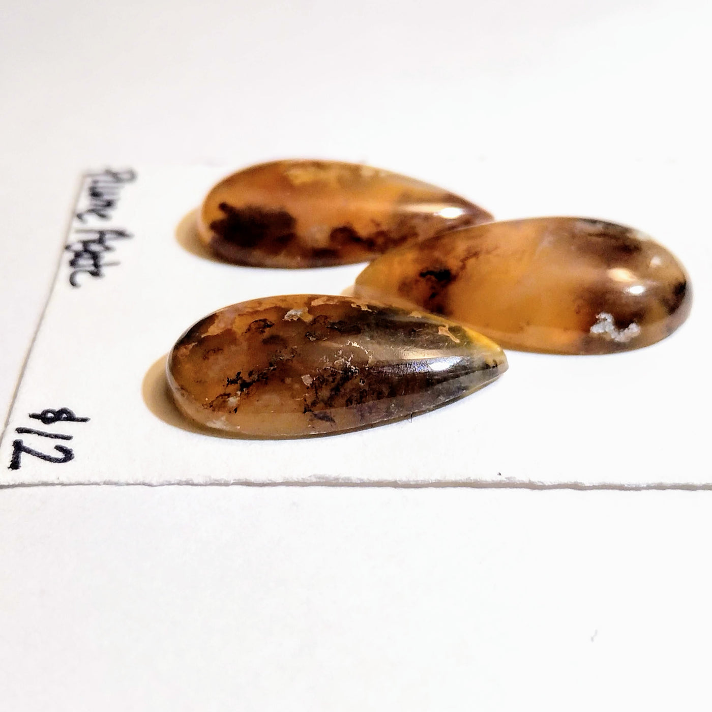 PLA-1002 Plume Agate Cab Trio