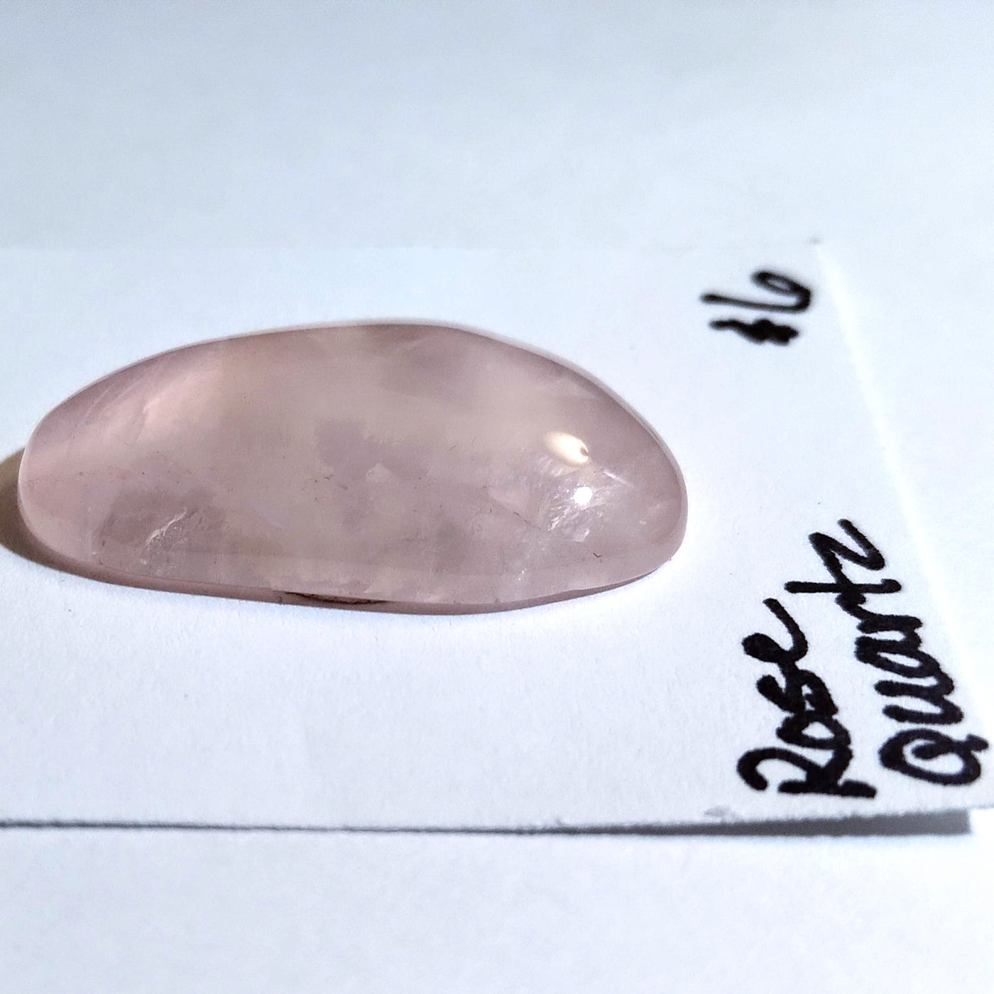 ROQ-1000 Rose Quartz Cabochon