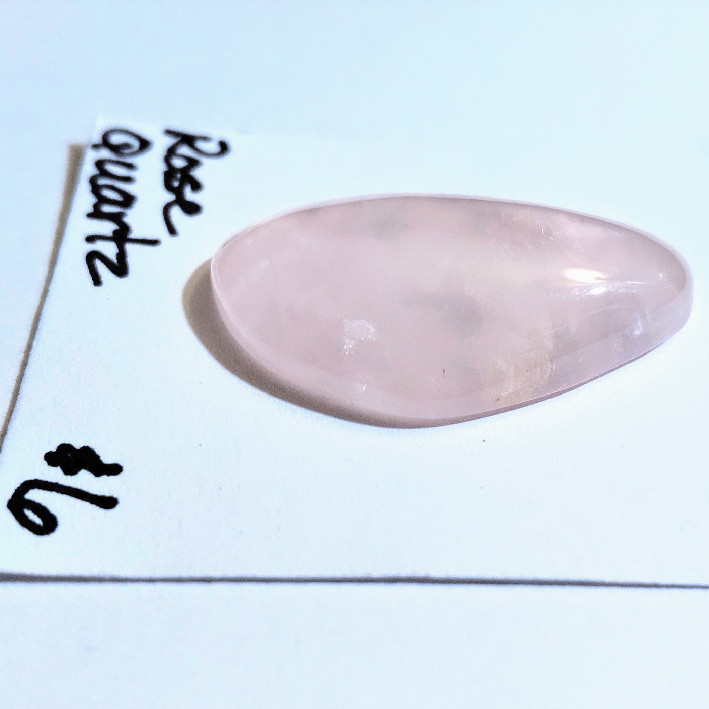 ROQ-1000 Rose Quartz Cabochon