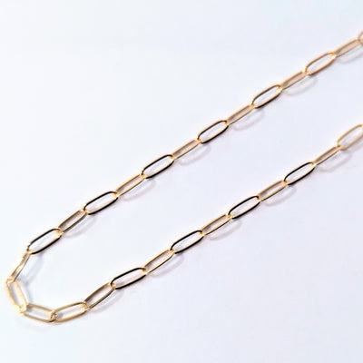 24" GF Drawn Flat Clip Chain 2mm