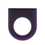 Wax Ring Tube Purple-Med Flat Side (T-100)